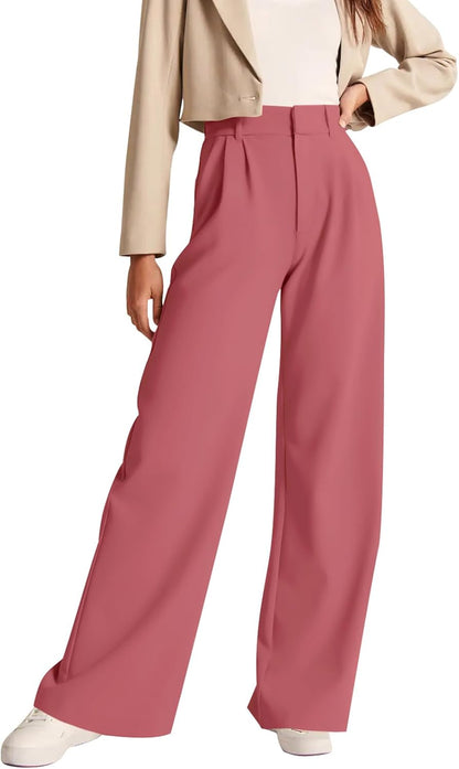 High-Waisted Work Pants for Women – Business Casual Office Trousers with Pockets (2026 Edition)