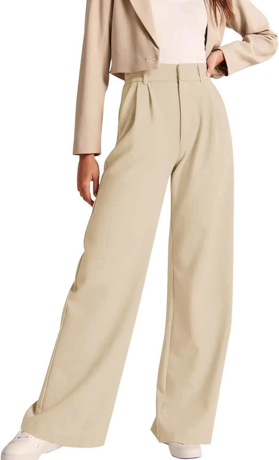 High-Waisted Work Pants for Women – Business Casual Office Trousers with Pockets (2026 Edition)
