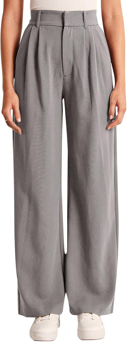 High-Waisted Work Pants for Women – Business Casual Office Trousers with Pockets (2026 Edition)