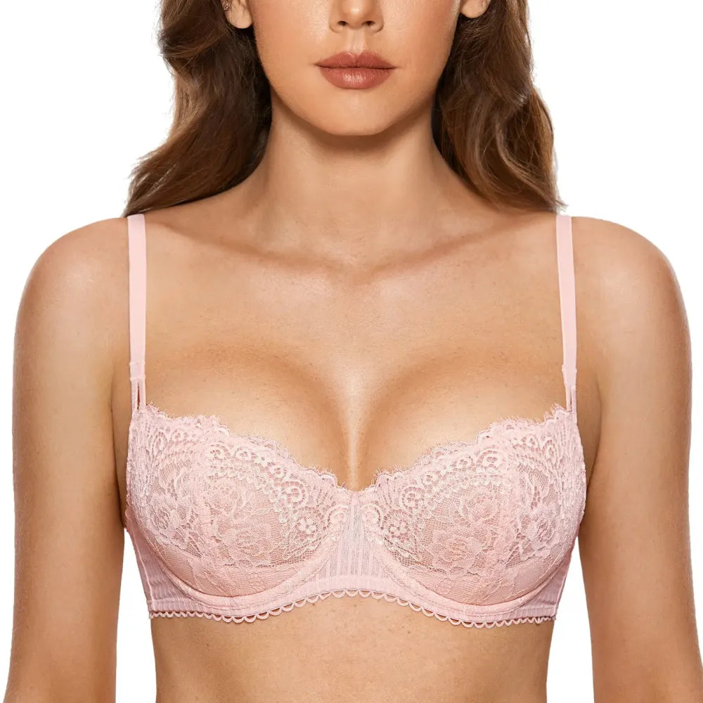 Women's Sexy Lace Push Up Plus Size Bra