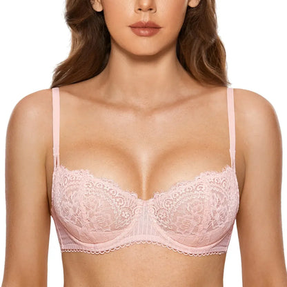 Women's Sexy Lace Push Up Plus Size Bra