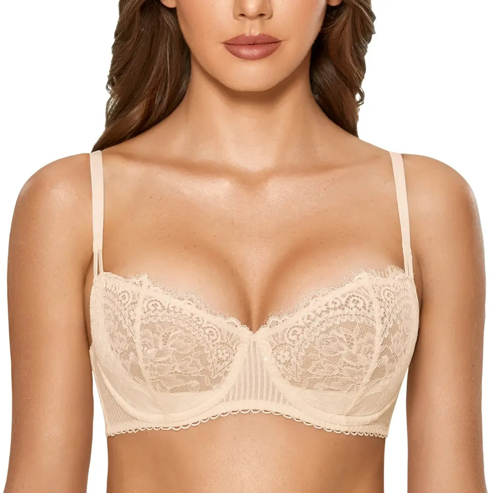 Women's Sexy Lace Push Up Plus Size Bra