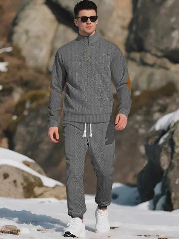 Men's knitted suit