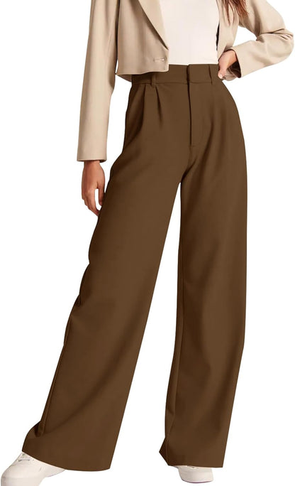 High-Waisted Work Pants for Women – Business Casual Office Trousers with Pockets (2026 Edition)