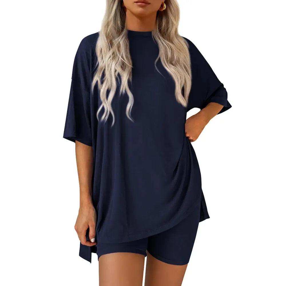 Crewneck Two-Piece Set