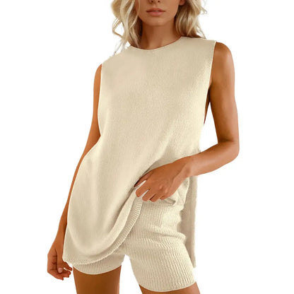 Women's 2 Piece Summer Knit Sweater Set