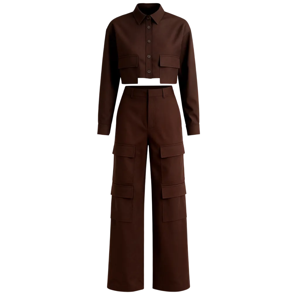 Cargo pants set