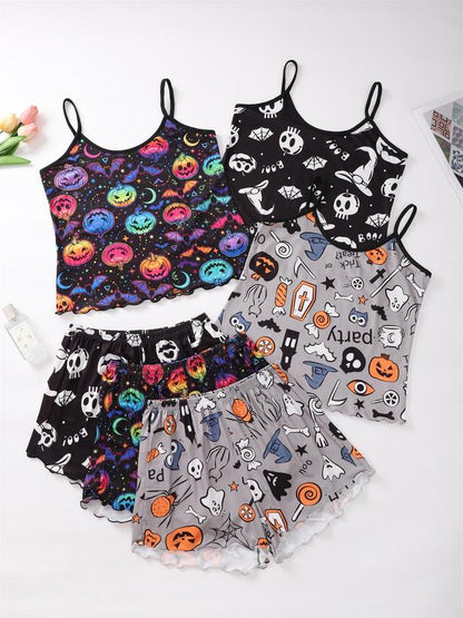 Halloween 6-Piece Sexy Lingerie Set for Women
