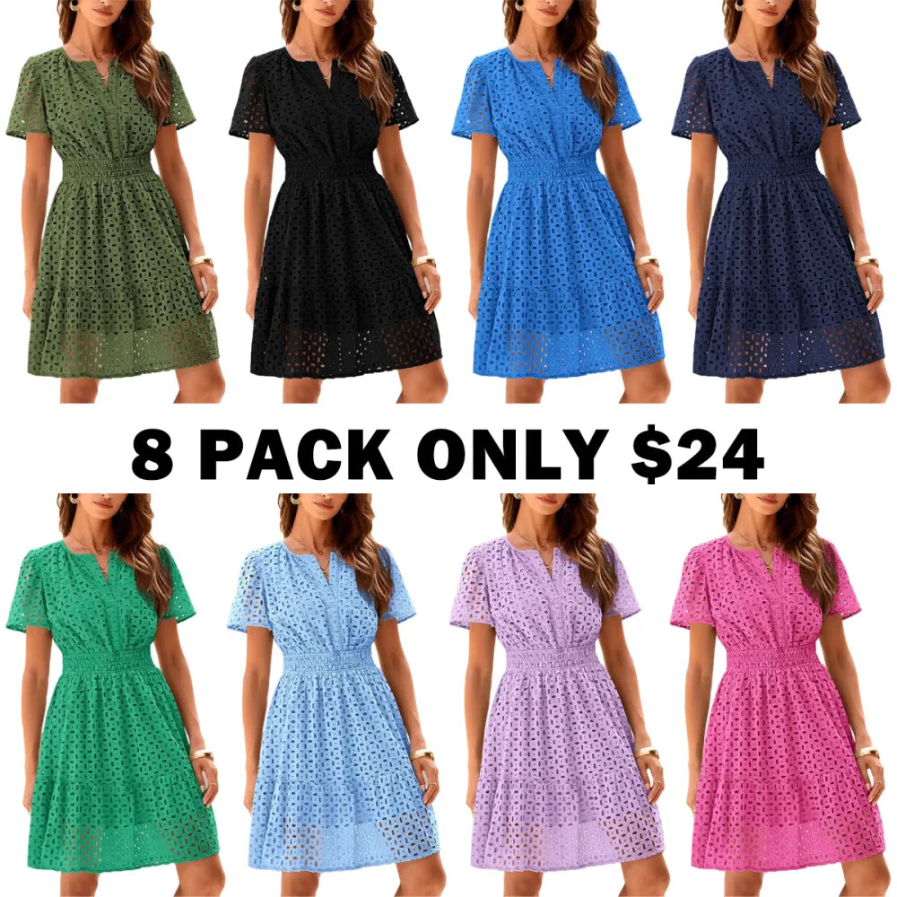 Women Summer Short Dress