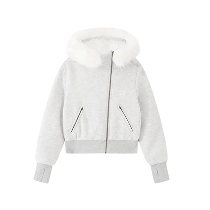 Winter Faux Fur Collar Jacket
