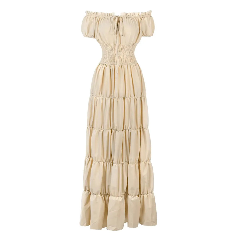 Women Medieval Irish Under Dress Retro Gown