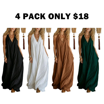 Casual Sleeveless Hollow Holiday Jumpsuit