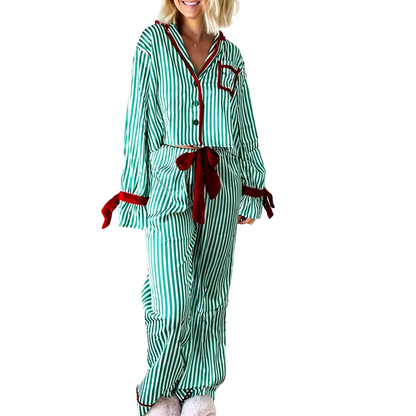 Striped Pajama Set