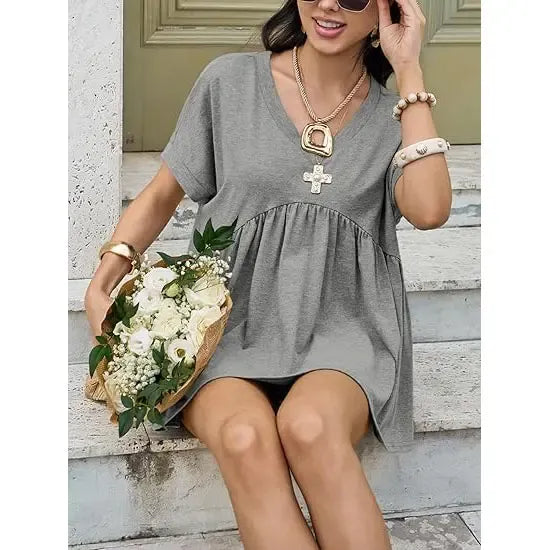 Women‘s Summer Peplum Tops