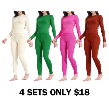 High-Waisted 25‘’ Inseam Sporty Leggings Set