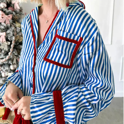 Striped Pajama Set