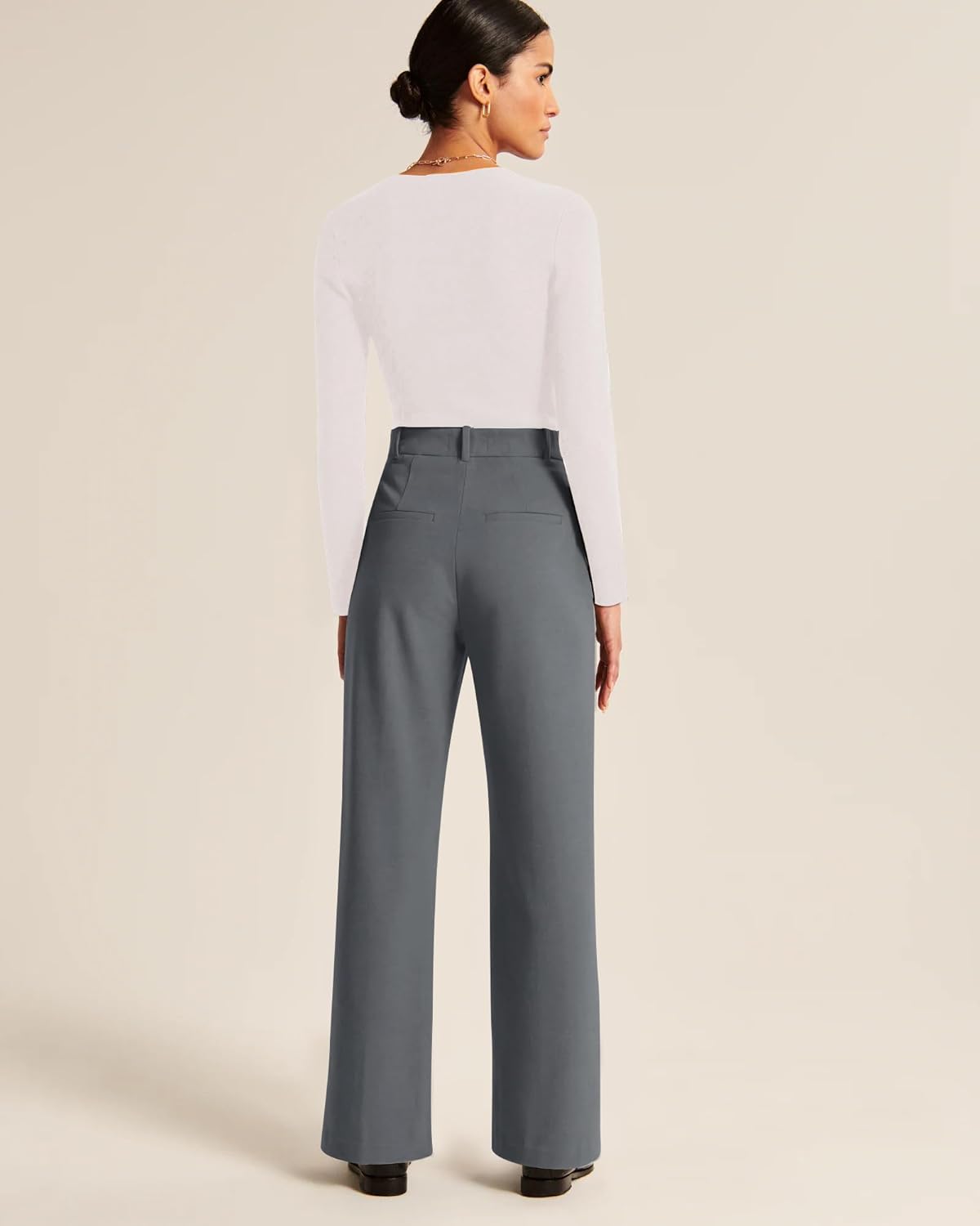 High-Waisted Work Pants for Women – Business Casual Office Trousers with Pockets (2026 Edition)