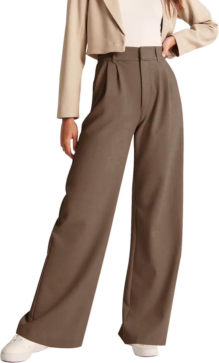 High-Waisted Work Pants for Women – Business Casual Office Trousers with Pockets (2026 Edition)