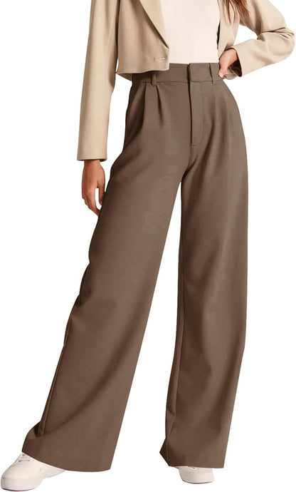 High-Waisted Work Pants for Women – Business Casual Office Trousers with Pockets (2026 Edition)