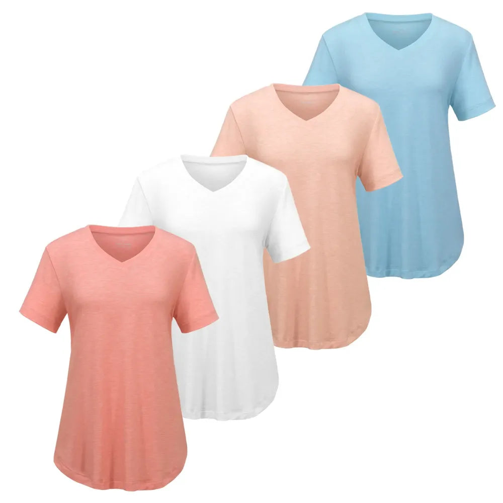 V Neck T Shirts for Women