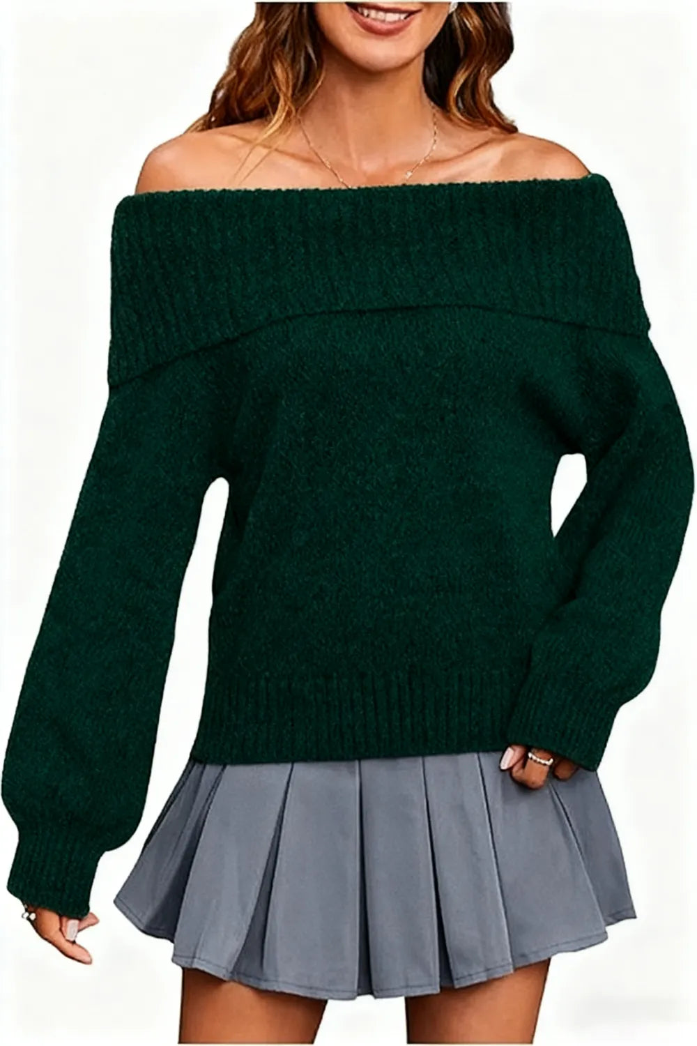 Off The Shoulder Sweater