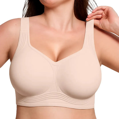 Women’s Jelly Bras Full Coverage Wireless Supportive Bra