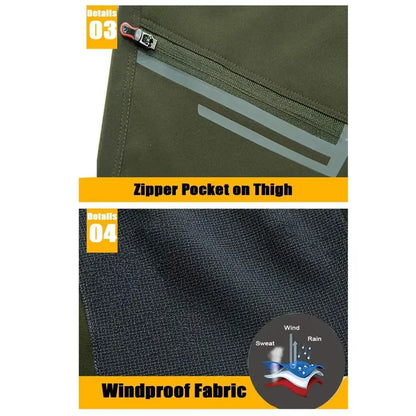 Men's Winter Fleece Lined Ski Snow Pants