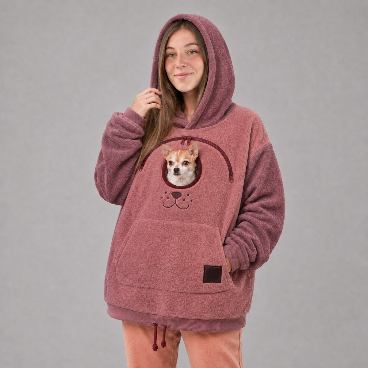 🐕️ Dog Tote Carrier Hoodie 🐈️