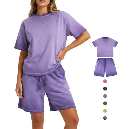 Women's Oversized Tshirt & Shorts Set