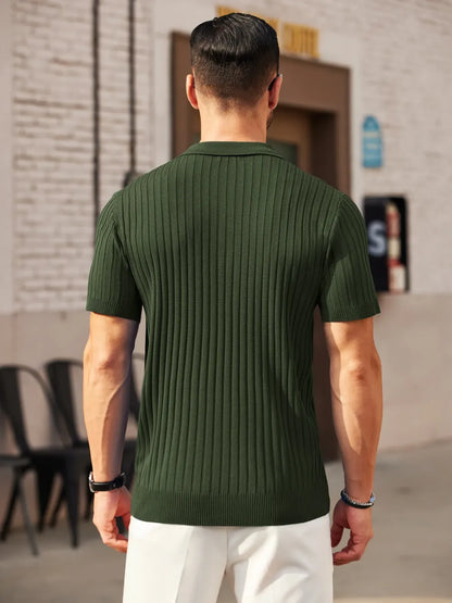 🔥2026 Flash Sale🔥Men's Zipper Polo Shirts