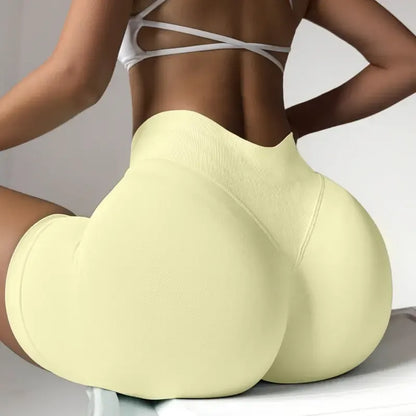 High Waisted Butt Lifting Impact Shorts