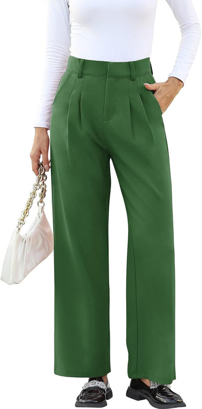 High-Waisted Work Pants for Women – Business Casual Office Trousers with Pockets (2026 Edition)