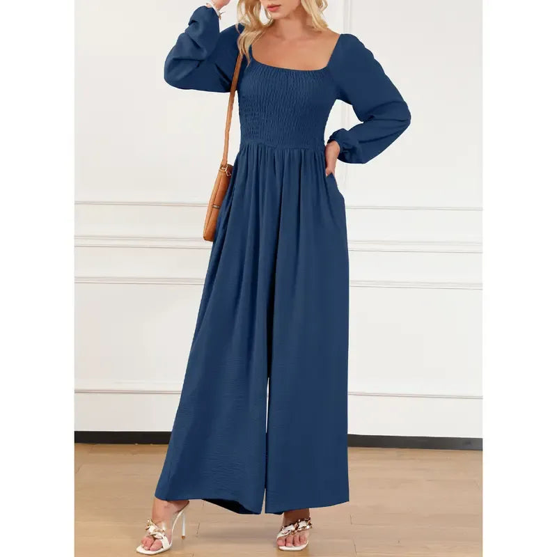 Women's Casual Loose Overalls Jumpsuits
