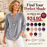 13 pieces for just $24.95 (by color)