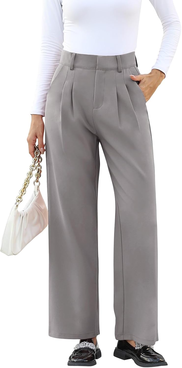 High-Waisted Work Pants for Women – Business Casual Office Trousers with Pockets (2026 Edition)