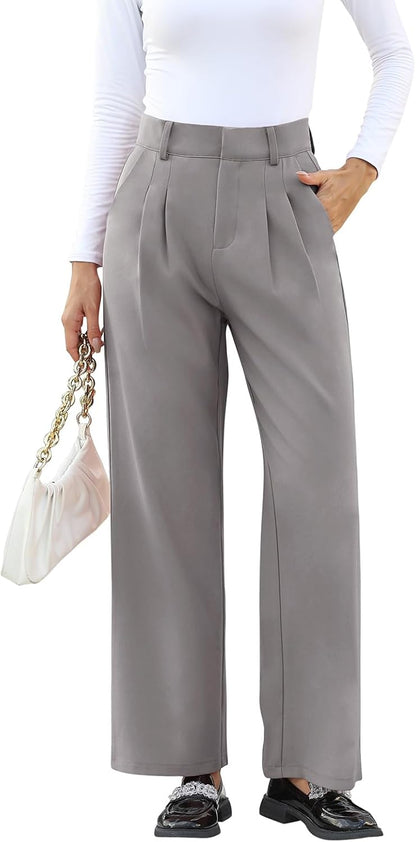 High-Waisted Work Pants for Women – Business Casual Office Trousers with Pockets (2026 Edition)