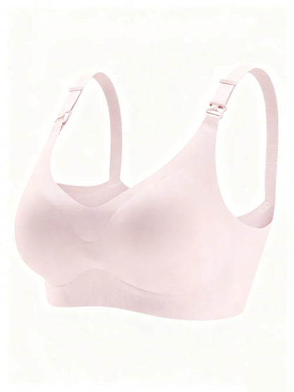 Maternity Solid Color Nursing Bra