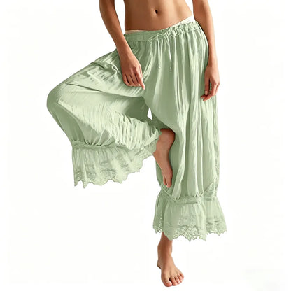 Lace Bloomer Pants