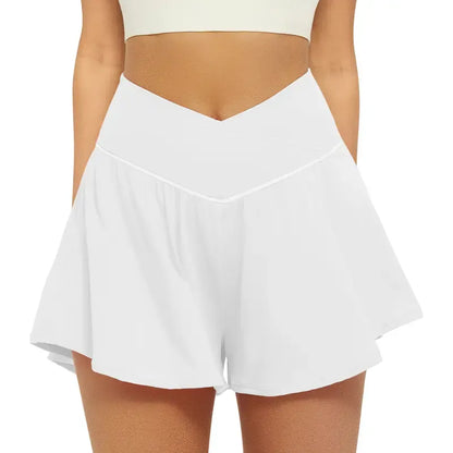 Flowy Running Shorts with Pockets