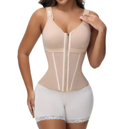 Waist Shapewear for Women with Bra Tummy Control Girdle