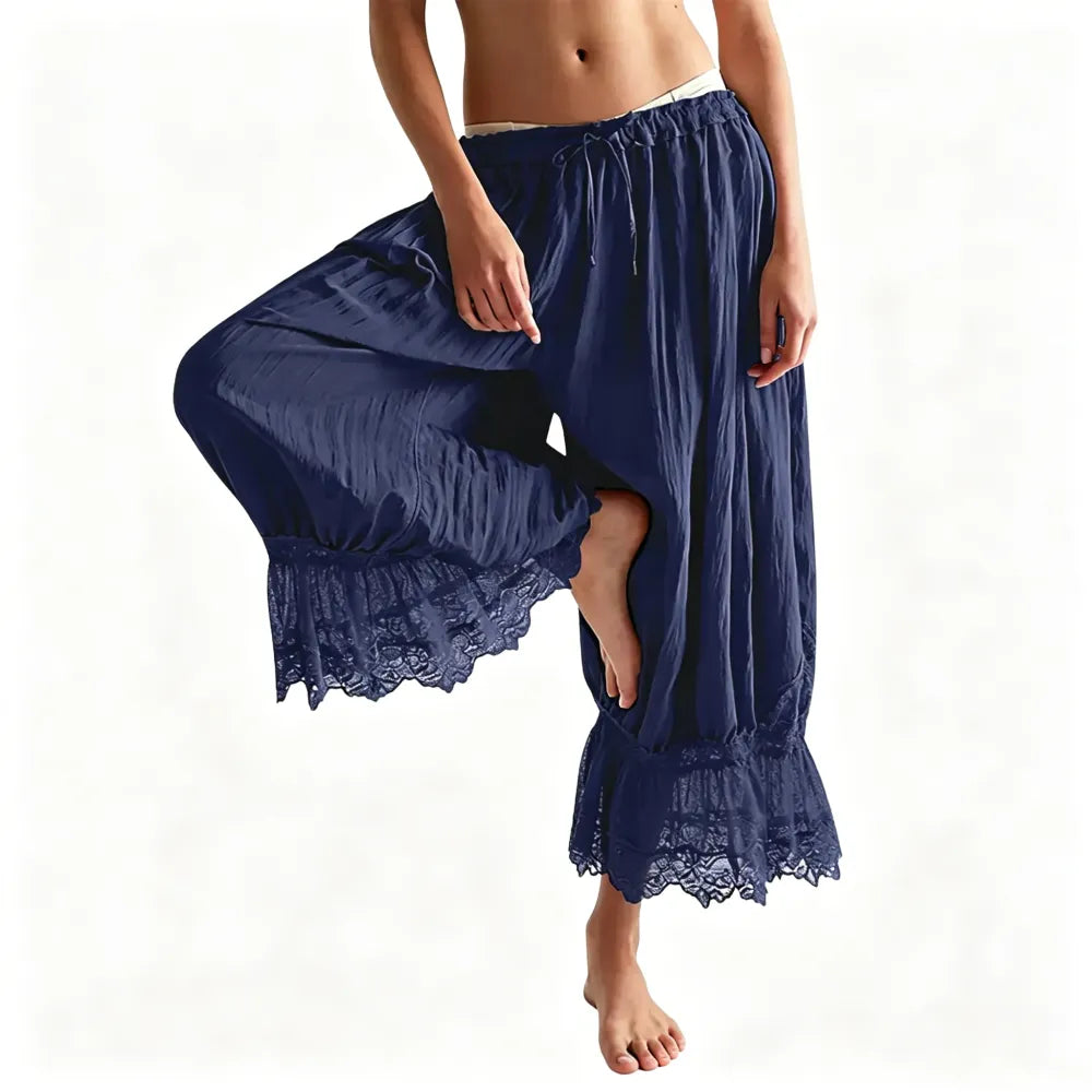 Lace Bloomer Pants