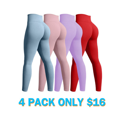 Women's Legging Seamless Yoga Workout High Waist Butt Liftings Athletic Leggings