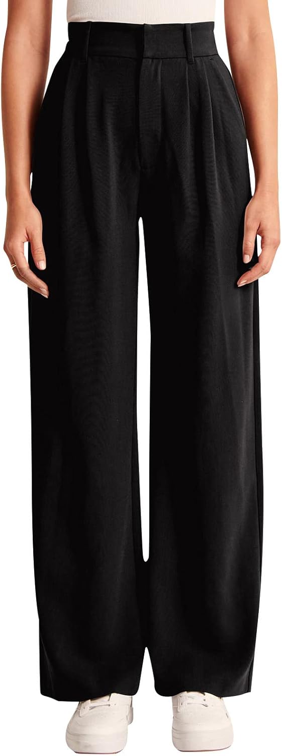 High-Waisted Work Pants for Women – Business Casual Office Trousers with Pockets (2026 Edition)