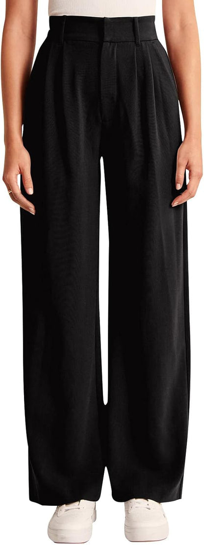 High-Waisted Work Pants for Women – Business Casual Office Trousers with Pockets (2026 Edition)