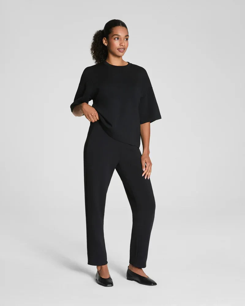 Relaxed Tee +Slim Straight Pant- 2 Piece Set