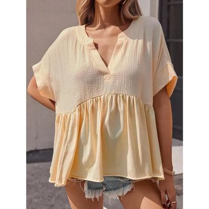 Women’s Summer Babydoll Tops