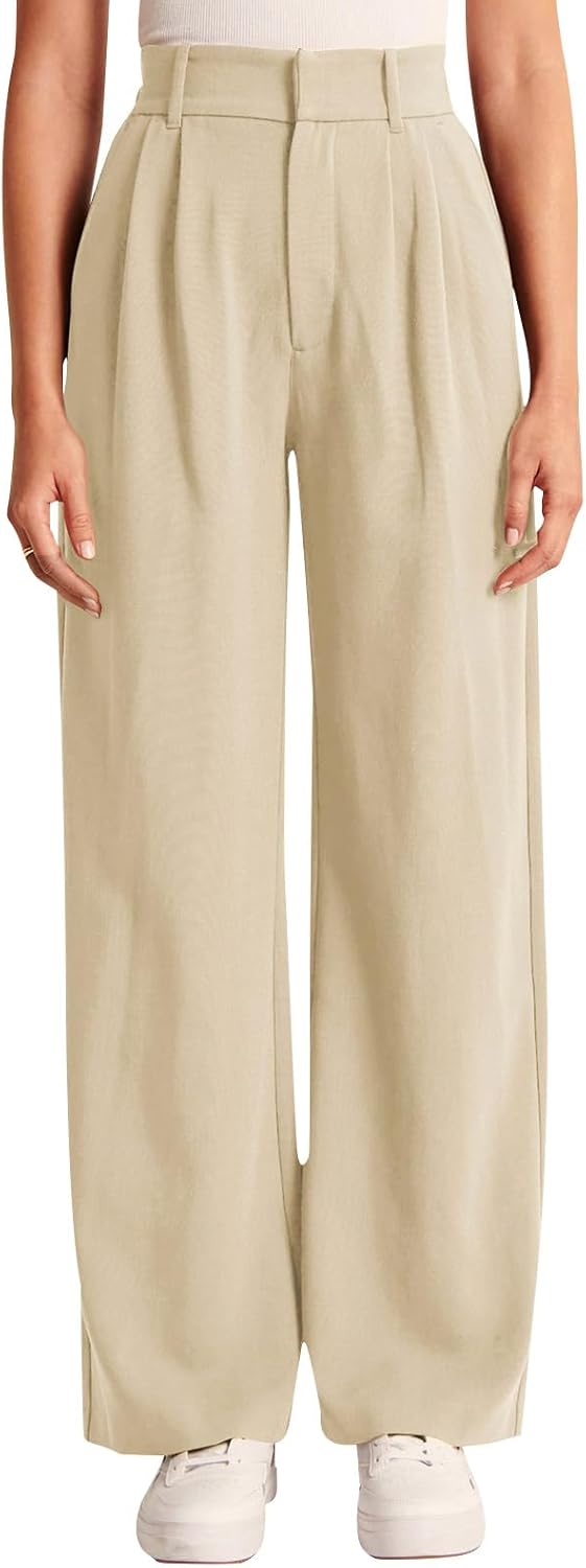 High-Waisted Work Pants for Women – Business Casual Office Trousers with Pockets (2026 Edition)