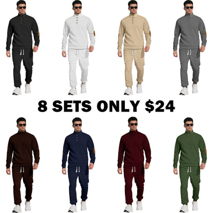 Men's knitted suit