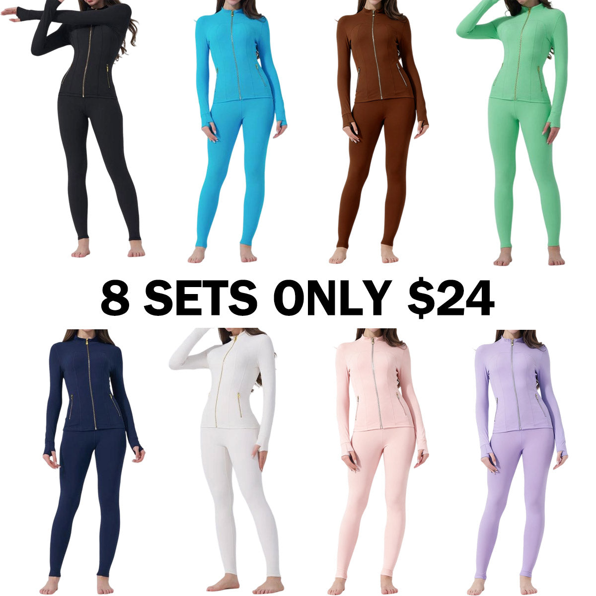 Women's Sporty Tracksuit Set