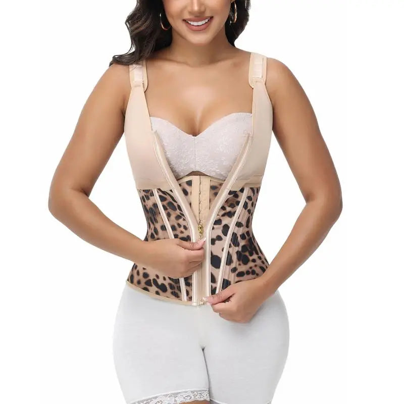 Waist Shapewear for Women with Bra Tummy Control Girdle